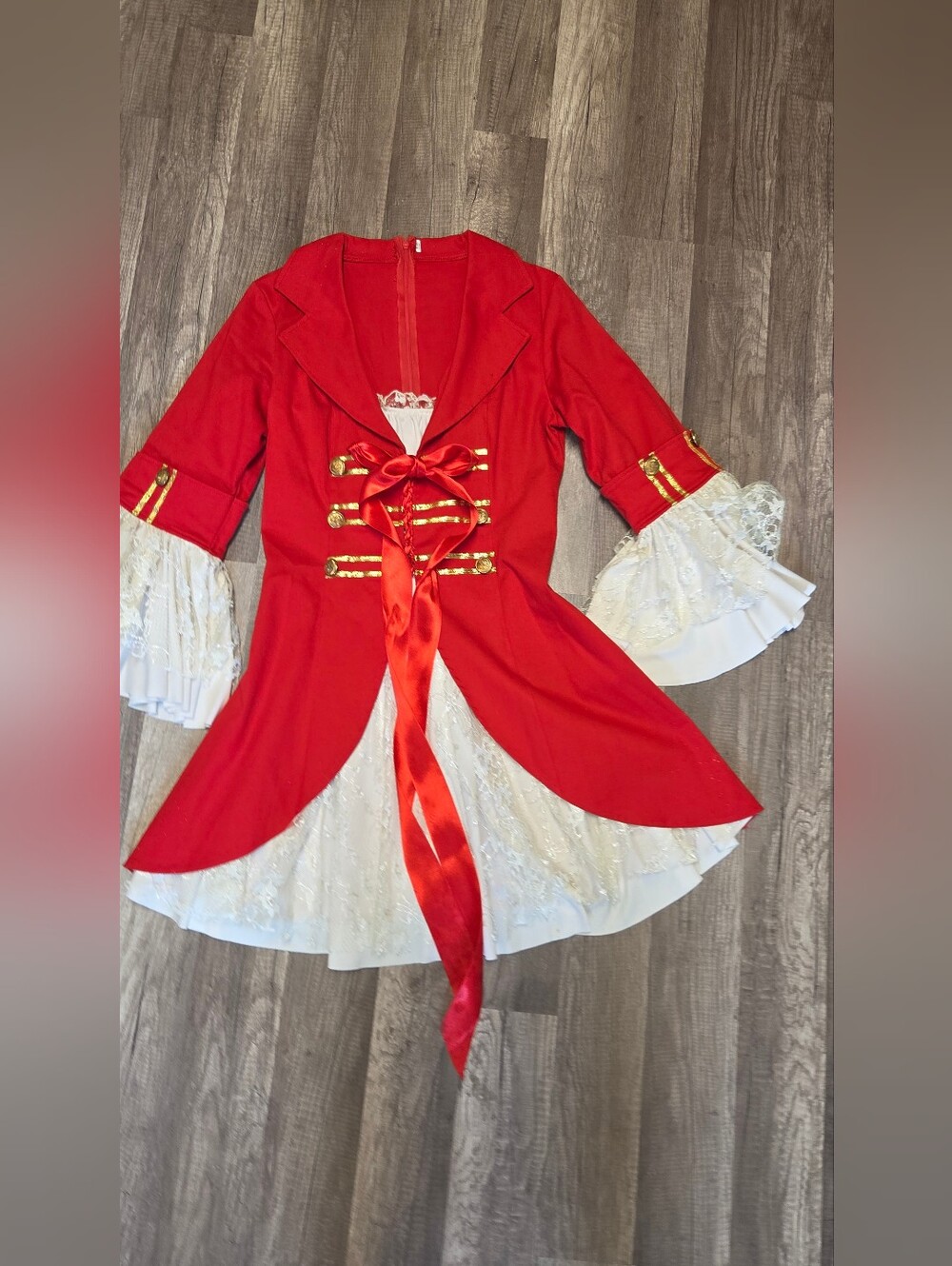 Legs Avenue XL Sexy Pirate Captain Hook Halloween Costume